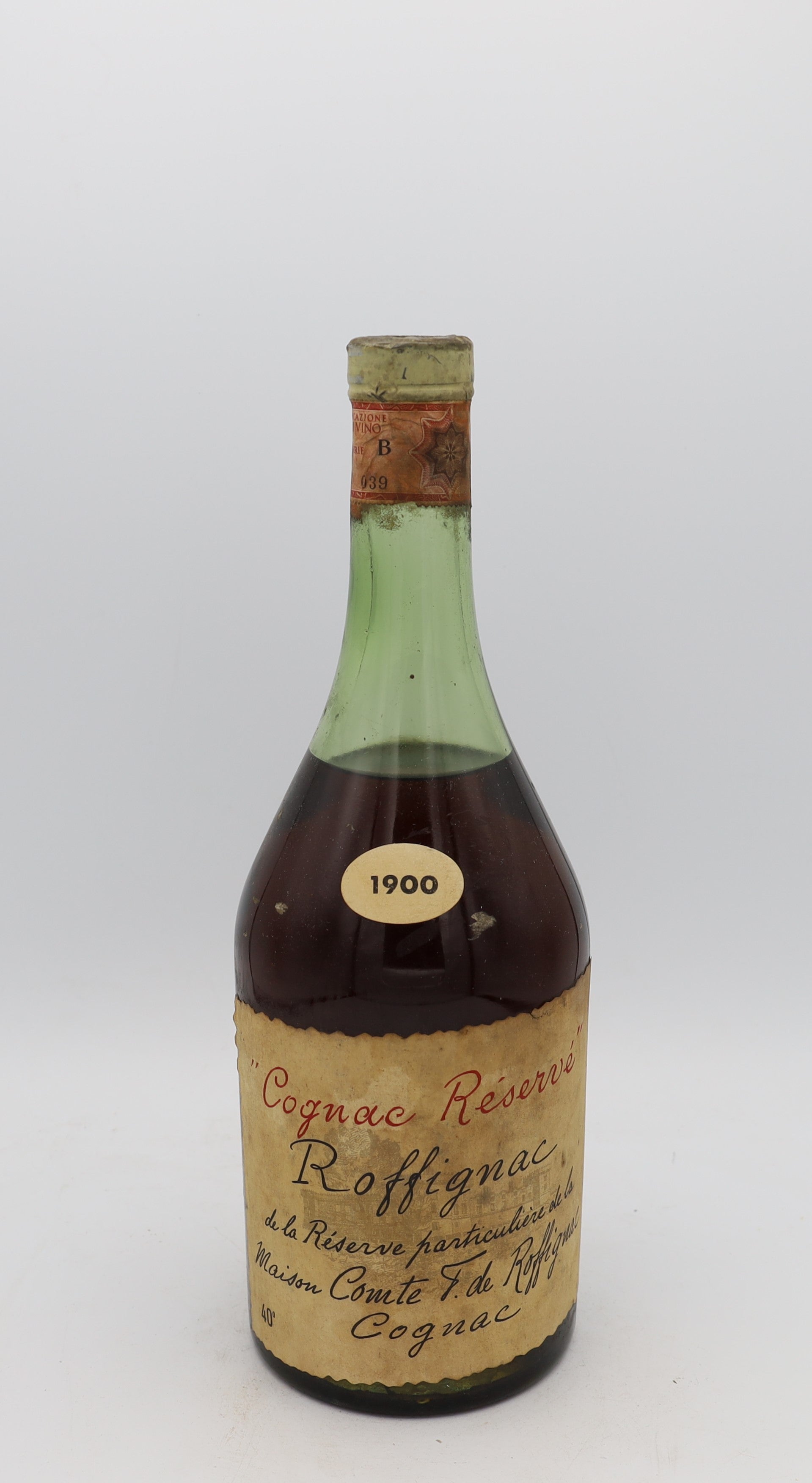 Roffignac Cognac Réservé 1900